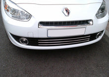 Bumper Grille Trim Covers (2009-2013, Stainless Steel) for Renault Fluence 2009-2016 - image 1