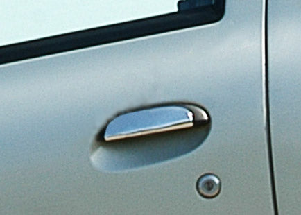 Covers for handles (4 pieces, stainless steel) for Renault Megane I 1996-2004 - image 1