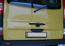 Chrome strip on rear handle (Lyada, stainless steel) for Opel Vivaro 2001-2015 - Reelken Auto