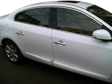 The upper trim (4 piece, stainless steel) for Renault Fluence 2009-2016 - Reelken Auto