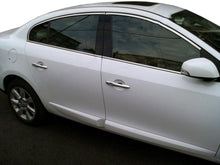 Upper window trim stainless steel (4 pcs) for Renault Fluence 2009-2016 - image 1