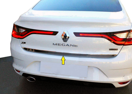 The edge of the trunk (Sedan, stainless steel) for Renault Megane IV 2016-2025 - image 1
