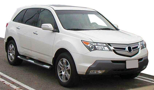 Side pipes (2 pcs., stainless steel) for Acura MDX 2007-2013 - Reelken Auto
