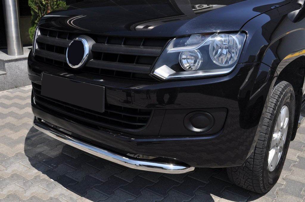 Front protection ST008 (stainless) for Volkswagen Amarok 2010-2022 - Reelken Auto