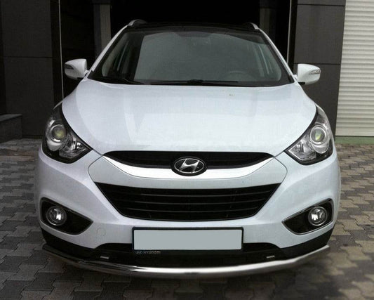 Front arc ST008 (stainless) for Hyundai IX-35 2010-2015 - Reelken Auto