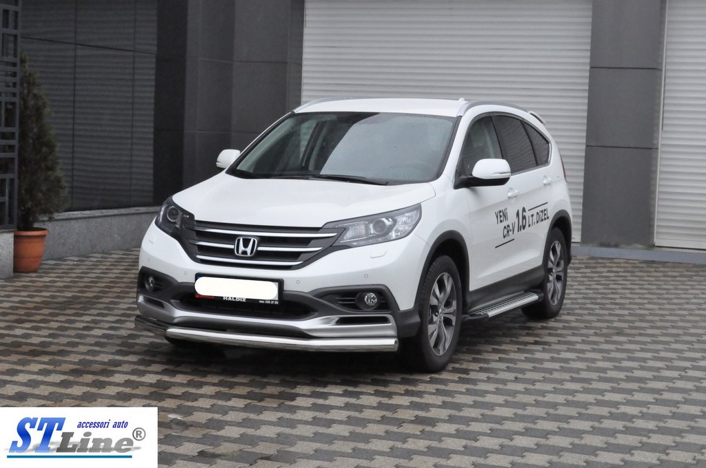 Front Bar ST008 (Stainless Steel) for Honda CRV 2012-2016 - image 3