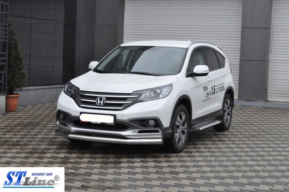 Front Bar ST008 (Stainless Steel) for Honda CRV 2012-2016 - image 3