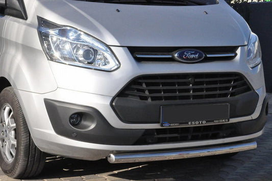 Front protection ST008 (stainless) for Ford Custom 2013-2022 - image 1