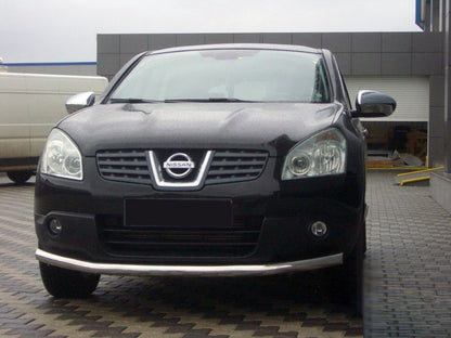 Front Bar ST008 (Stainless Steel) for Nissan Qashqai 2007-2010 - image 1