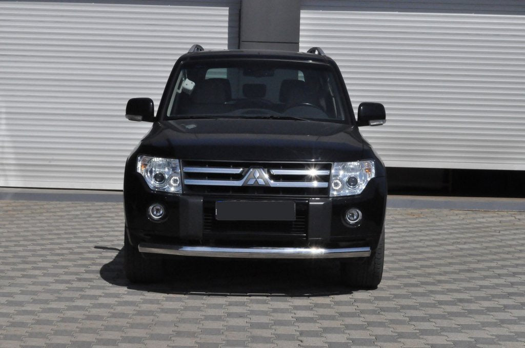 Front Bar ST008 (Stainless Steel) for Mitsubishi Pajero Wagon III 1999-2006 - image 1