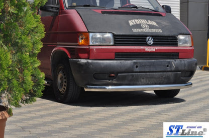 Lower lip single-ST008 (stainless) for Volkswagen T4 Transporter - image 2