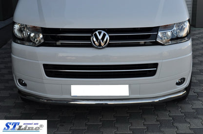 Lower, single lip (stainless) for Volkswagen T5 2010-2015 - image 5