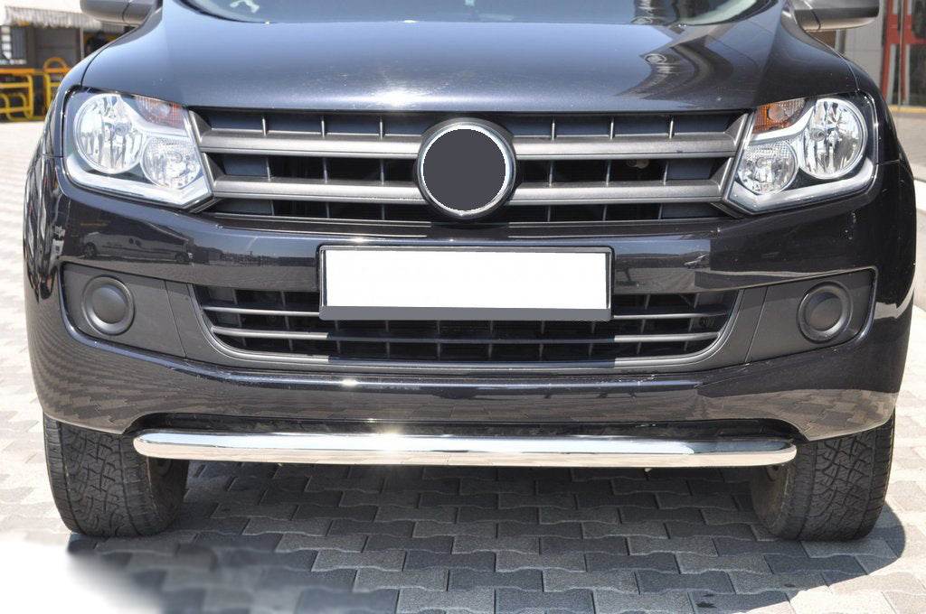 Front protection ST008 (stainless) for Volkswagen Amarok 2010-2022 - Reelken Auto