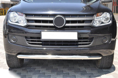 Front protection ST008 (stainless) for Volkswagen Amarok 2010-2022 - Reelken Auto
