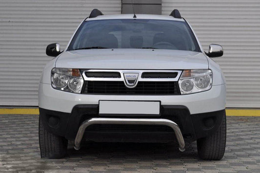 Front protection ST011 (stainless) for Dacia Duster 2008-2018 - Reelken Auto