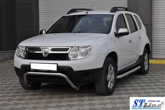 Front protection ST011 (stainless) for Dacia Duster 2008-2018 - Reelken Auto