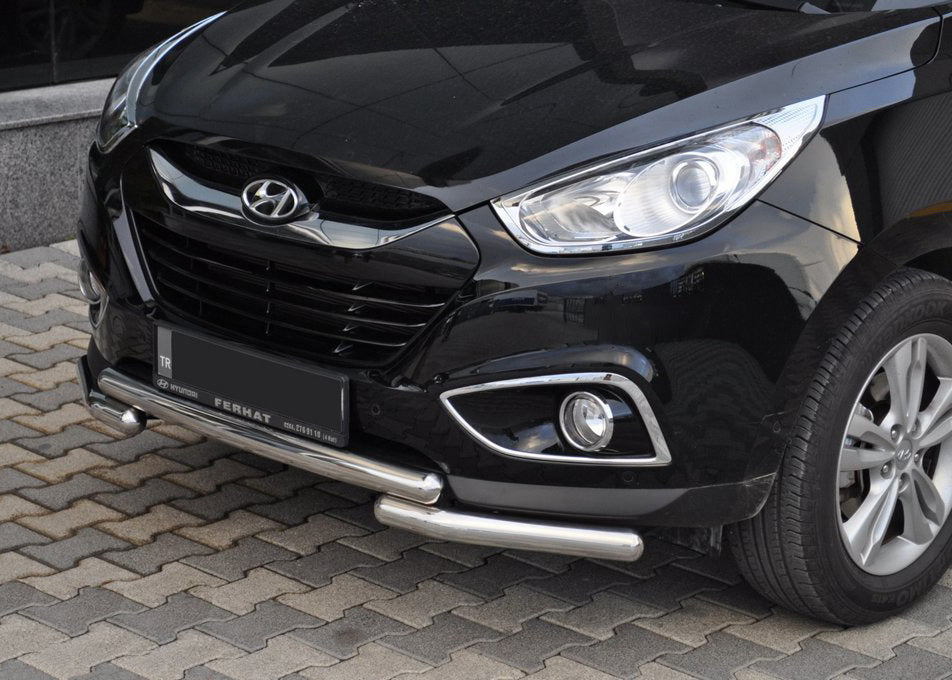 Front Bar ST014-1 (Stainless Steel) for Hyundai IX-35 2010-2015 - image 1