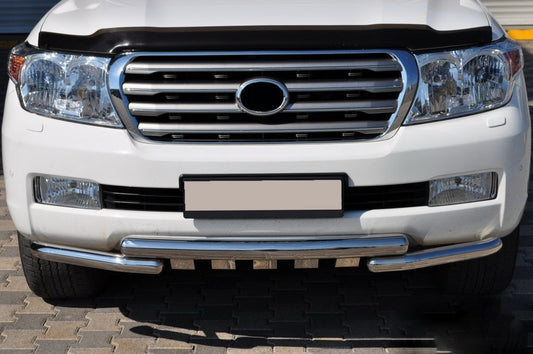 Front Bar ST015 (Stainless Steel) for Toyota Land Cruiser 200 2007-2021 - image 2