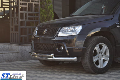 Front Double Bar 60/42mm Stainless Steel for Suzuki Grand Vitara 2005-2017 - image 6