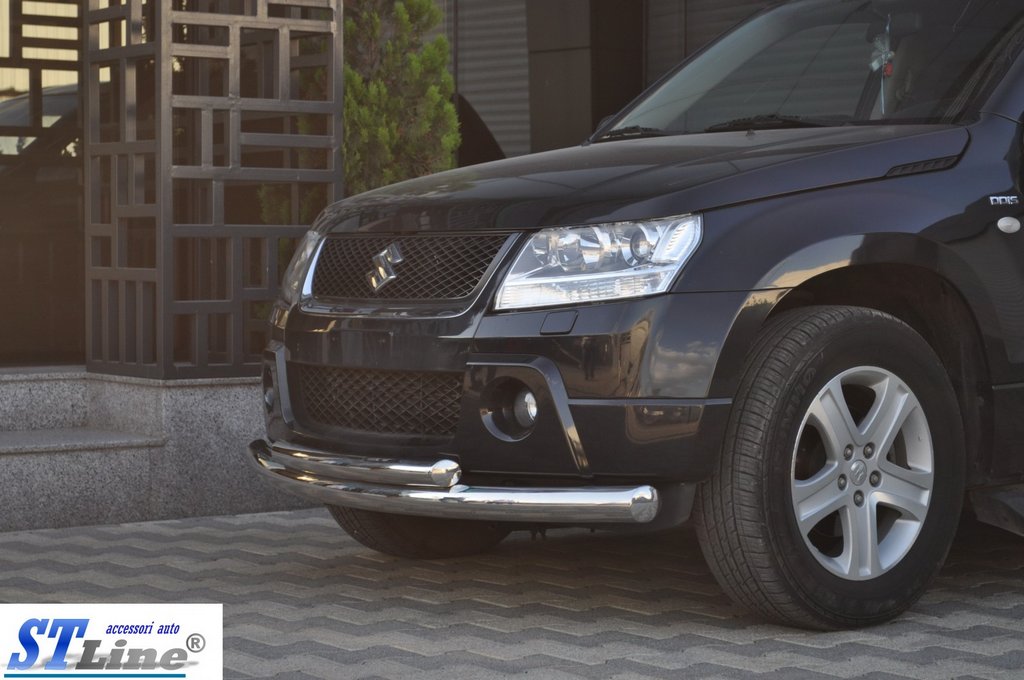 Front Double Bar 60/42mm Stainless Steel for Suzuki Grand Vitara 2005-2017 - image 6