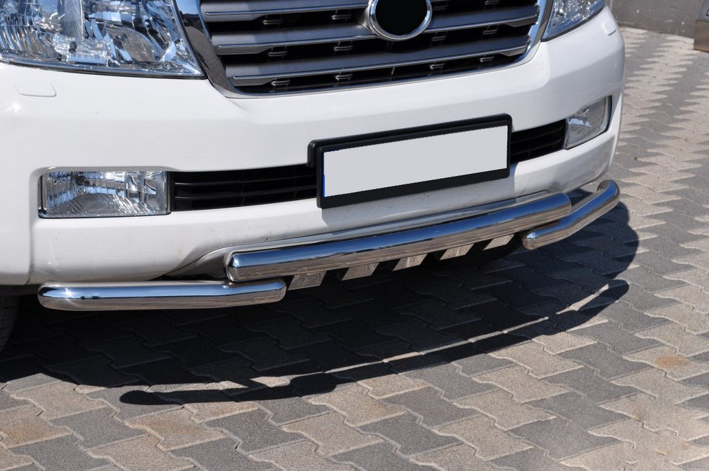 Front Bar ST015 (Stainless Steel) for Toyota Land Cruiser 200 2007-2021 - image 3