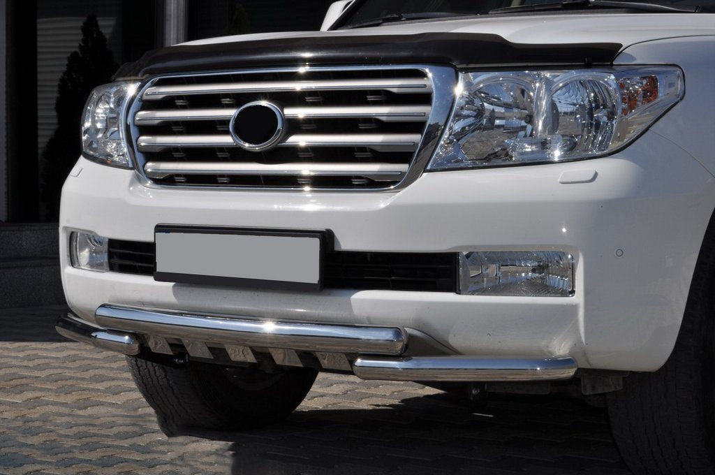 Front Bar ST015 (Stainless Steel) for Toyota Land Cruiser 200 2007-2021 - image 4