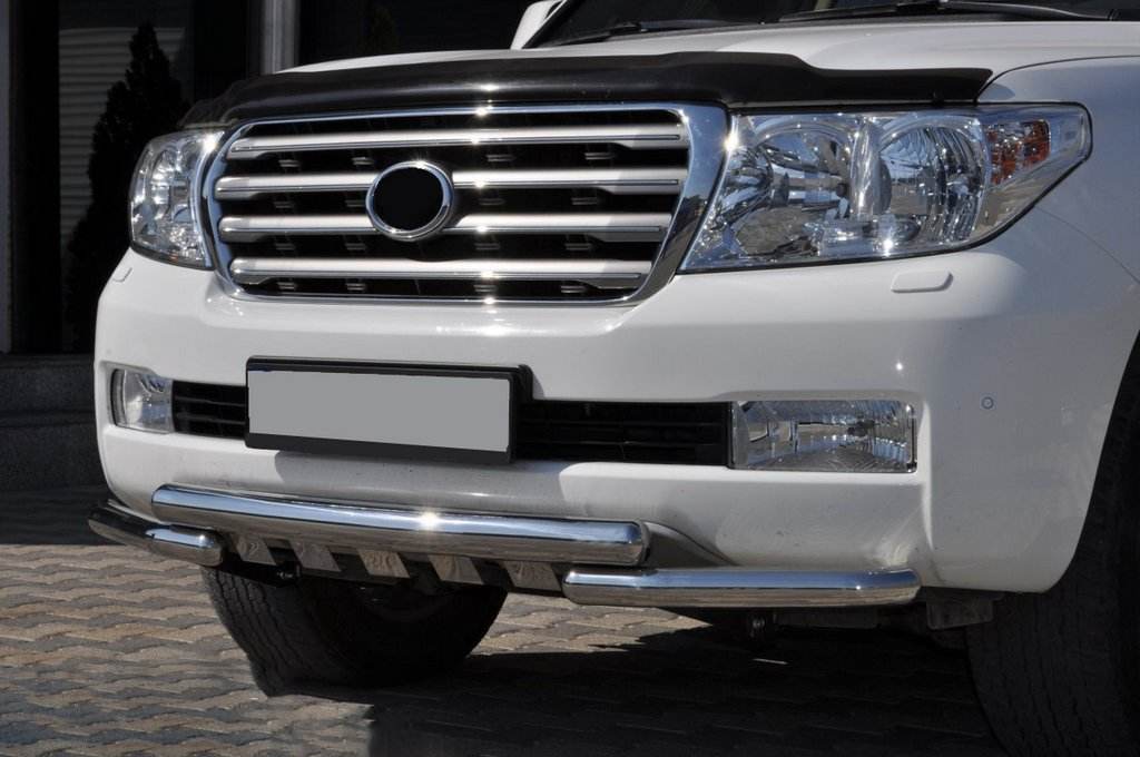 Front arc ST015 (stainless) for Toyota Land Cruiser 200 - Reelken Auto