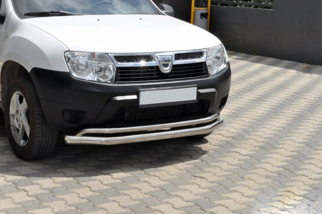 Front Bar ST017 (Stainless Steel) for Dacia Duster 2008-2018 - image 1