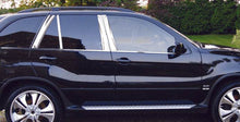 The mouldings of the uprights of the door (8 PCs, stainless.) for BMW X5 E-53 1999-2006 - Reelken Auto
