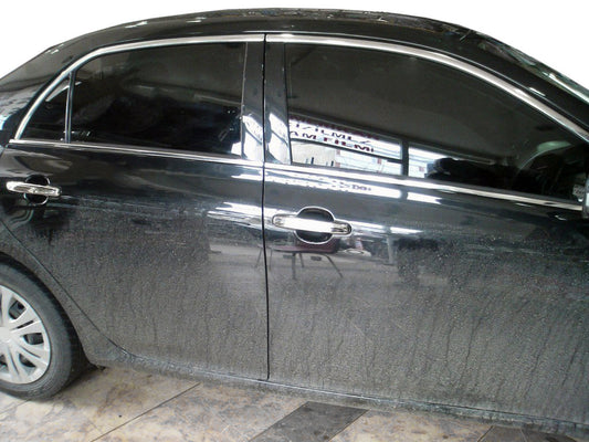 Upper window trim stainless steel (4 pcs) for Toyota Corolla 2007-2013 - image 1