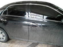 Upper window trim stainless steel (4 pcs) for Toyota Corolla 2007-2013 - image 1