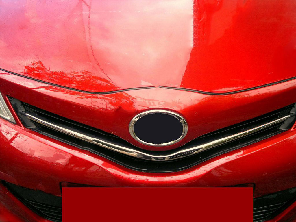 Chrome Grille Covers (Stainless Steel) for Toyota Yaris 2010-2020 - image 1