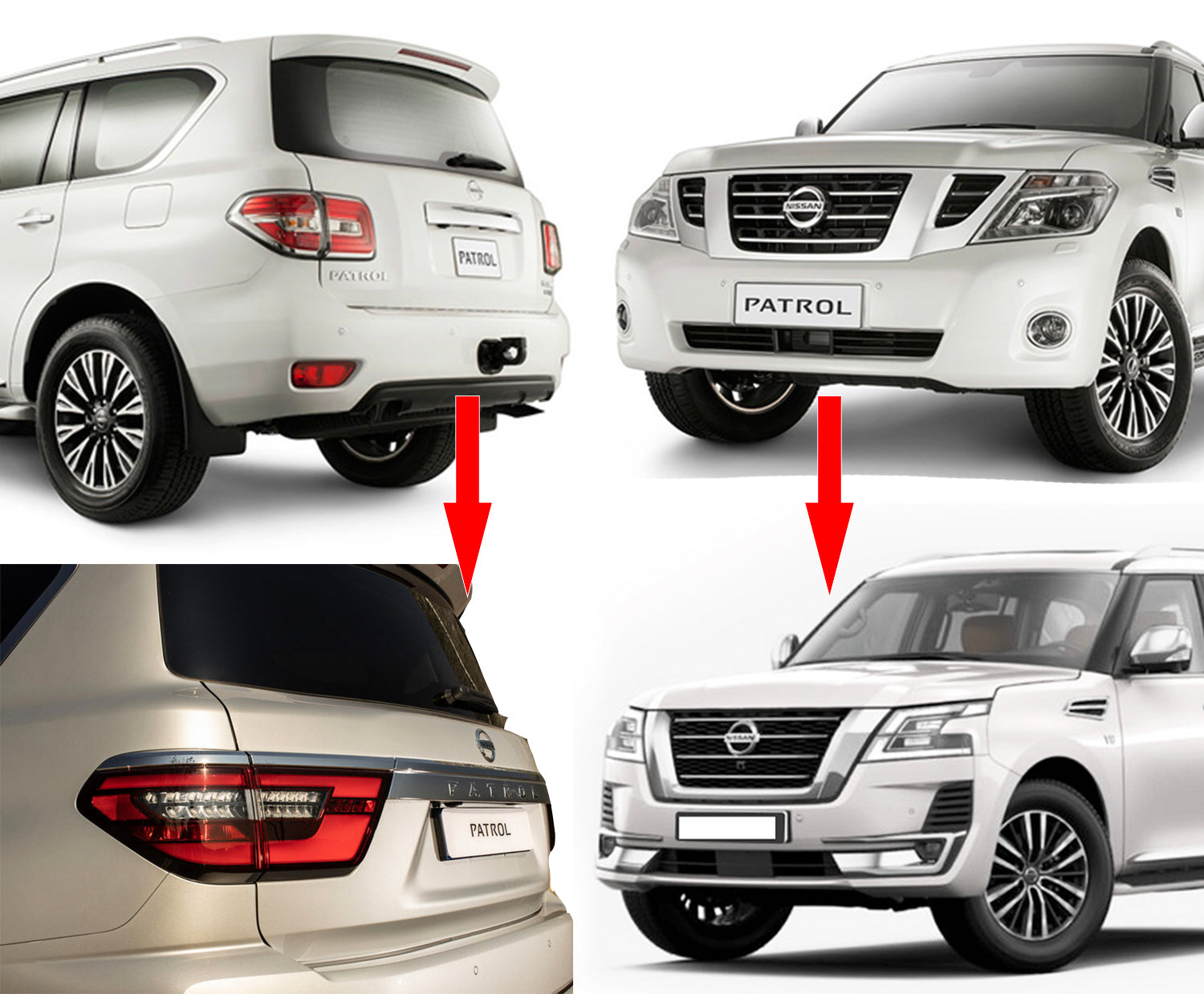 Body Kit Set for 2024 (Facelift) for Nissan Patrol Y62 2010-2024 - image 2
