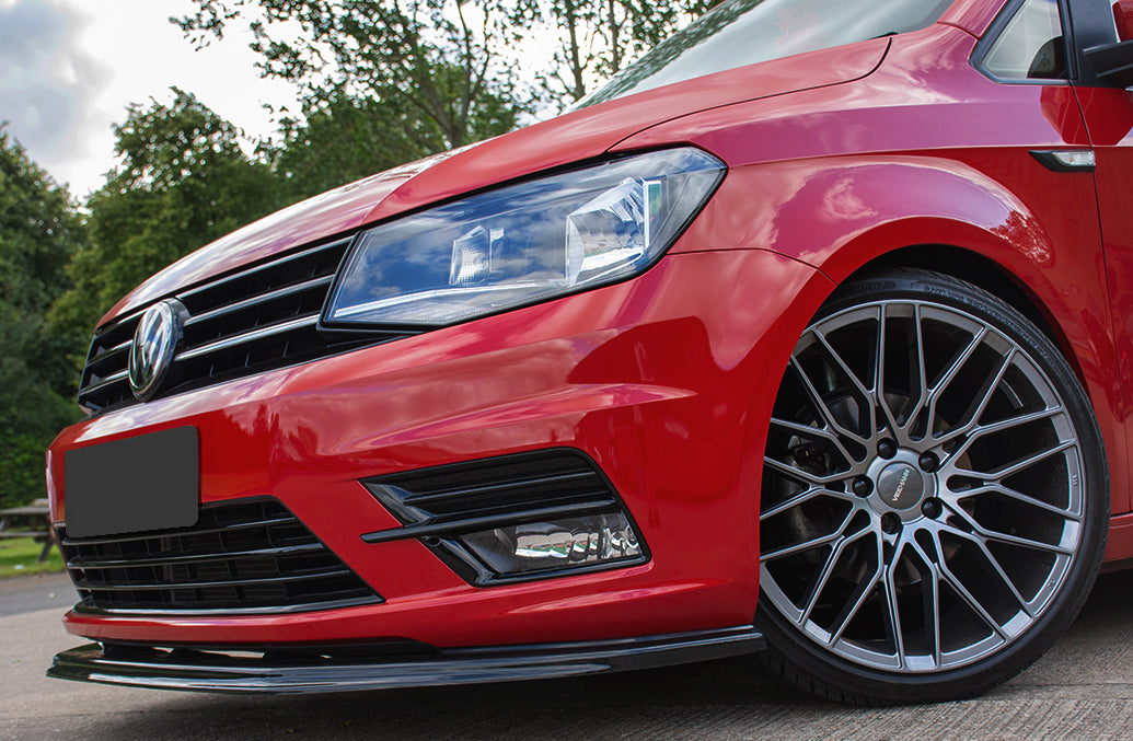 Front lip spoiler (ABS) for Volkswagen Caddy 2015-2020 - image 1