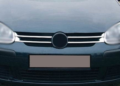 Scuff grille (4 pieces, stainless steel) for Volkswagen Golf 6 - Reelken Auto