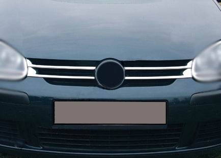 Scuff grille (4 pieces, stainless steel) for Volkswagen Golf 6 - Reelken Auto