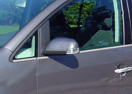 The outer edging of the glass (8 pieces, stainless steel) for Volkswagen Touran 2003-2010 - image 2