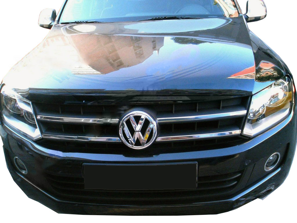 Grille overlays 2010-2016 (narrow strips, 4 pcs., stainless steel) for Volkswagen Amarok 2010-2022 - image 1