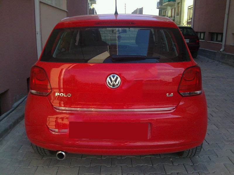 Trunk edge HB (stainless) for Volkswagen Polo 2010-2017 - Reelken Auto