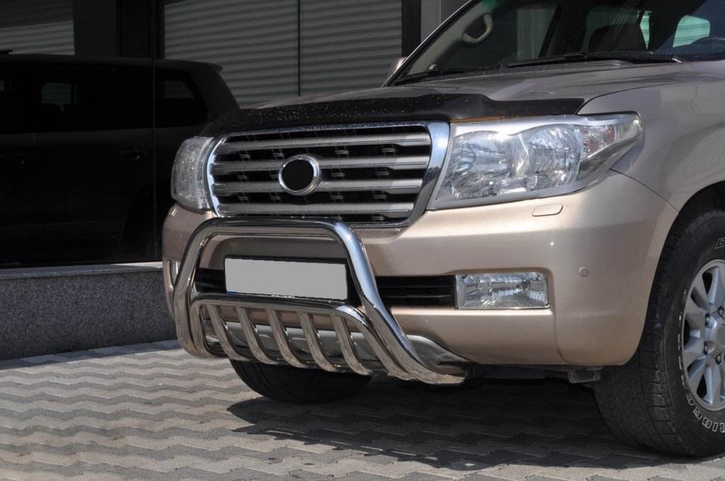 WT002 front arc (stainless) for Toyota Land Cruiser 200 - Reelken Auto