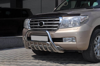 WT002 front arc (stainless) for Toyota Land Cruiser 200 - Reelken Auto