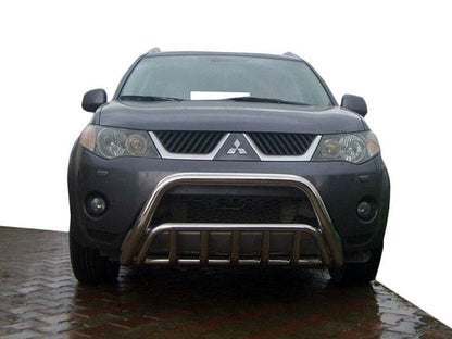The WT002 bumper guard (stainless) for Mitsubishi Outlander 2006-2012 - Reelken Auto