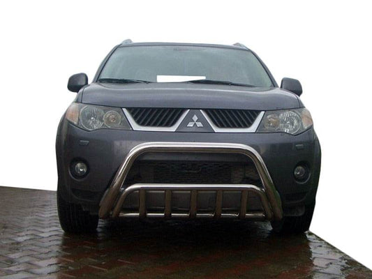 The WT002 bumper guard (stainless) for Mitsubishi Outlander 2006-2012 - Reelken Auto