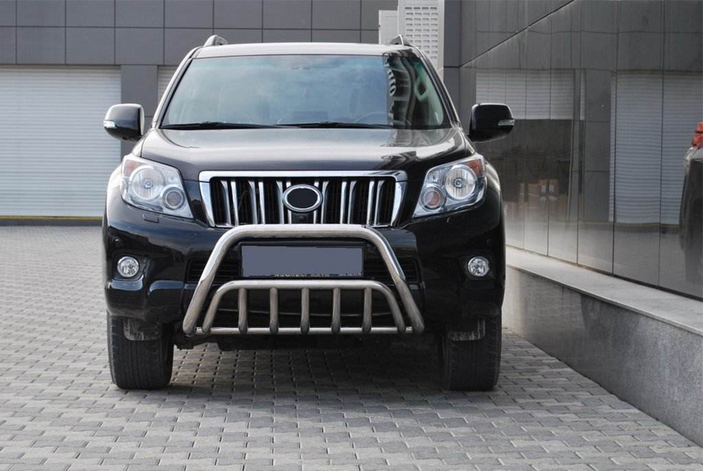 The WT002 bumper guard (stainless) for Toyota Land Cruiser Prado 150 - Reelken Auto