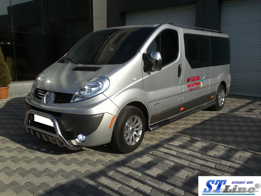 Kengurâtnik WT003-4 (stainless steel.) for Opel Vivaro 2001-2015 - image 2
