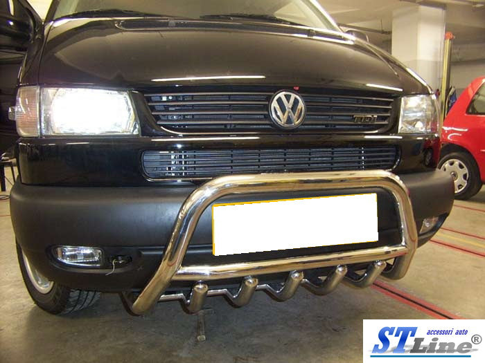 Bull Bar WT003 60mm Stainless Steel for Volkswagen T4 Transporter 1990-2003 - image 5