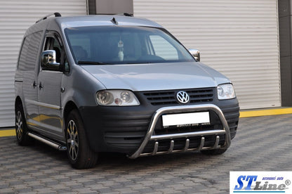 The WT003 bumper guard (stainless) for Volkswagen Caddy 2004-2010 - image 5
