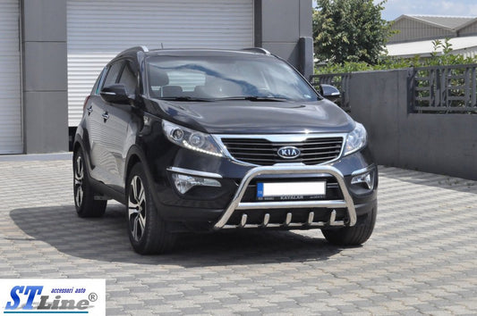 Bull Bar WT003 (Stainless Steel) for Kia Sportage 2010-2015 - image 2