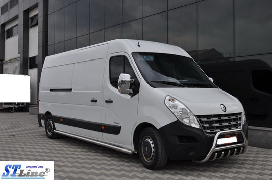 The WT003 bumper guard (stainless) for Renault Master 2011-2023 - image 2