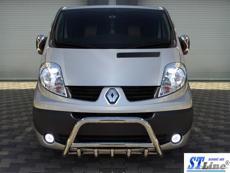 Bull Bar WT003-4 (Stainless Steel) for Opel Vivaro 2001-2015 - image 4